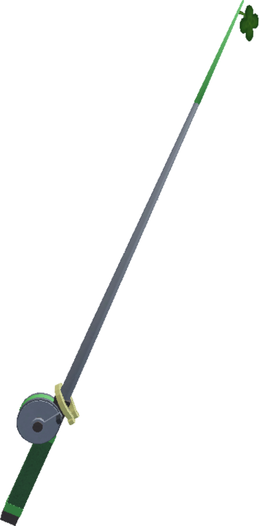 Lucky Rod - common fishing rod in Fisch Roblox game