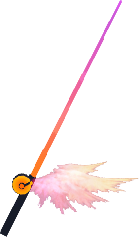 Phoenix Rod - uncommon fishing rod in Fisch Roblox game with 80% luck