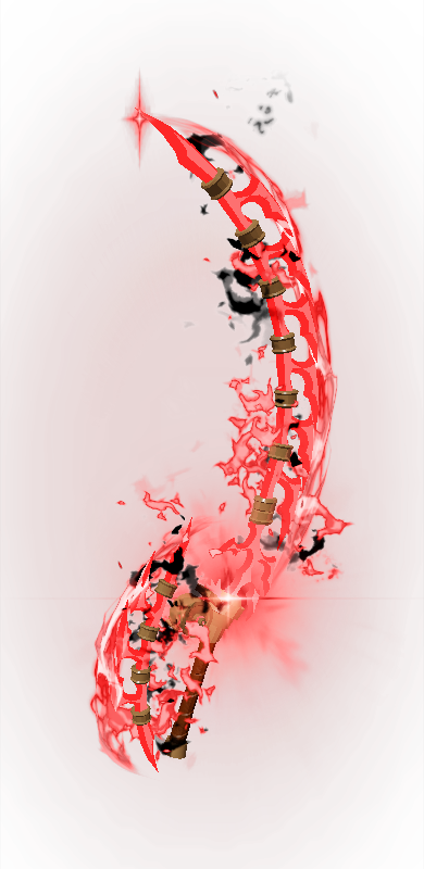 Rose Rend - legendary fishing rod in Fisch Roblox game with 115% luck