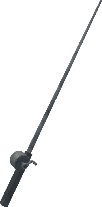Stone Rod - common fishing rod in Fisch Roblox game with 40% luck